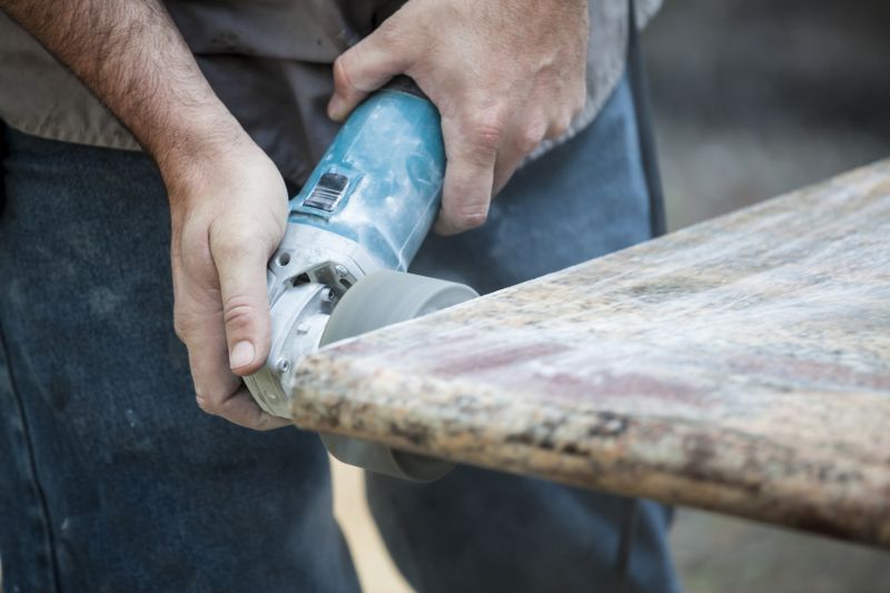 Edge Detail on Granite Counter